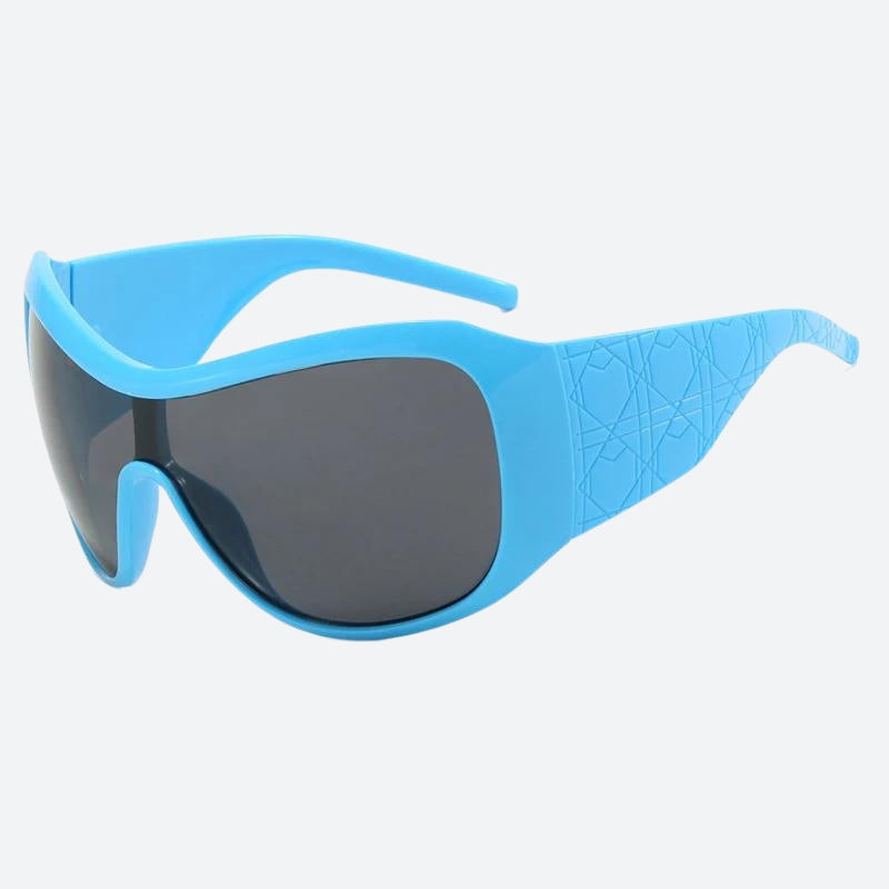 Y2K Oversized Shield Sunglasses