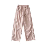 Y2K Parachute Sweatpants Baby Blue