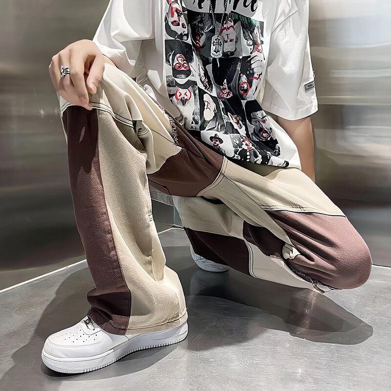 パンツ Y2K PPFM arabic patch pants archive L Y2K Patchwork Pants – MAUV STUDIO®® – MAUVSTUDIO®