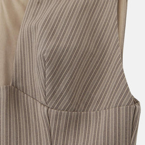 Y2K Plunge Neck Mini Dress view 6 | MAUVSTUDIO®