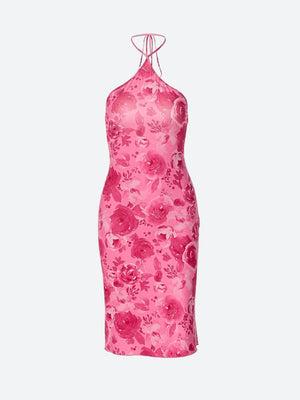 Y2K Rose Midi Dress view 5 | MAUVSTUDIO®