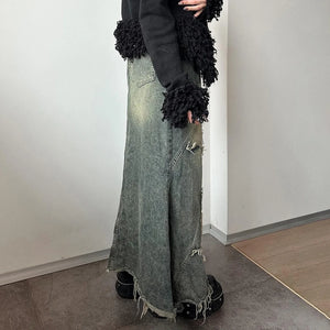 , Y2K skirt styled with a crop top