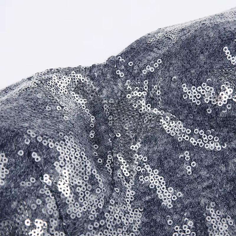 Y2K Star Sequined Crop Top – MAUVSTUDIO®