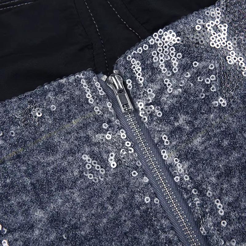 Y2K Star Sequined Crop Top – MAUVSTUDIO®