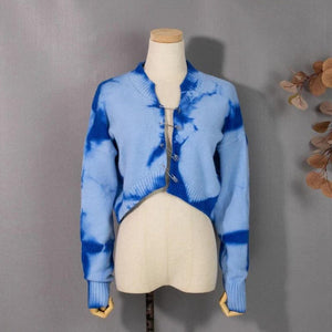 Y2K Tie Dye Cardigan