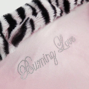 Y2K Zebra Tube Top with cropped cut, Y2K tube top styled with low rise bottoms