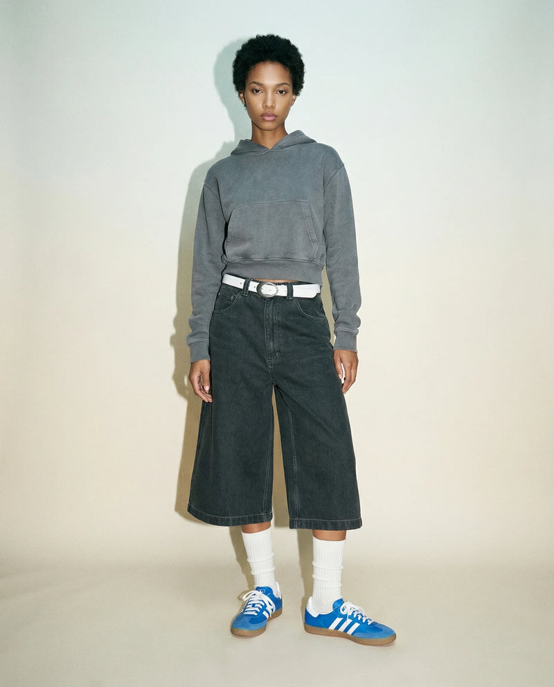 パンツ 00s OLD NIKE wide baggy sweat shorts y2k Y2K Long Baggy Denim Jorts – MAUVSTUDIO®