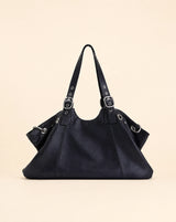 Y2K Moto-Inspired Large Shoulder Tote Bag