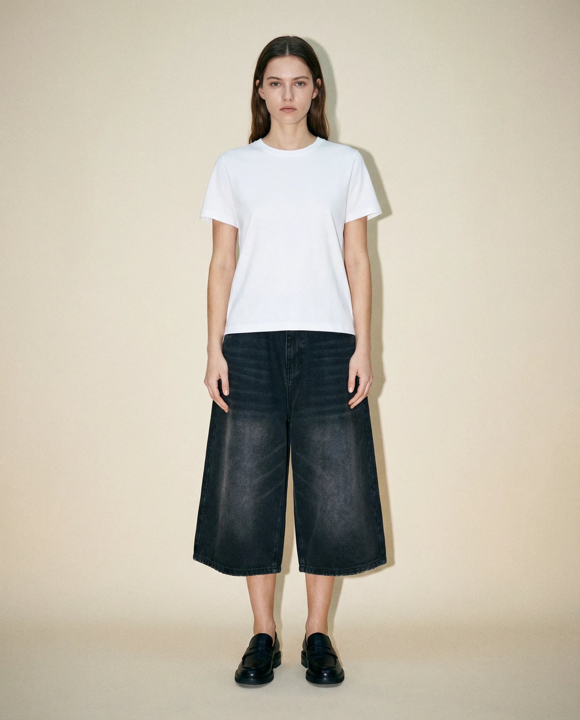 Y2K Oversized Black Long Jorts – MAUVSTUDIO®