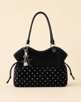 Y2K Polka Dot Frosted Tote Bag