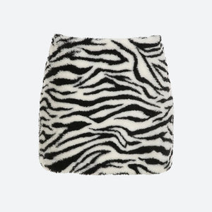 , Y2K skirt styled with a crop top