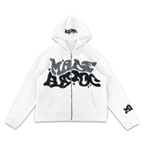 Y2K 'Made Hayoc' Zip-Up Hoodie