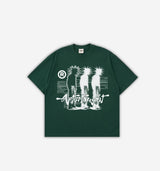 Y2K Aftertought Graphic T-Shirt-Tee-Green-S-MAUV STUDIO®
