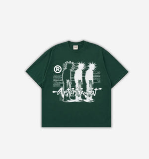 Y2K Aftertought Graphic T-Shirt-Tee-Green-S-MAUV STUDIO®