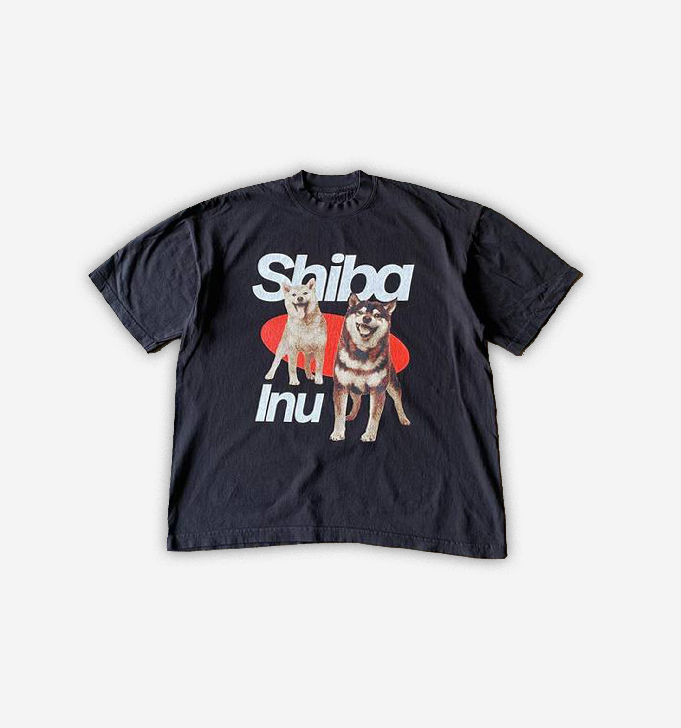 Y2K "Shiba Inu" Graphic T-Shirt-Tee-S-MAUV STUDIO®